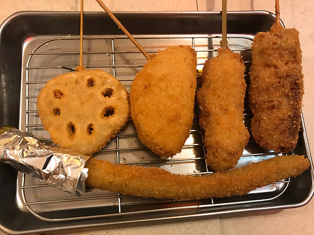 串カツ田中の串カツ