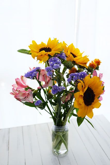 ピュアフラワーから届いたお花